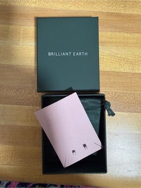 Brilliant Earth Lab Diamond Stud Earrings - 14K White Gold